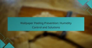 Wallpaper Peeling Prevention: Humidity Control and Solutions